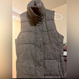 Gray Puffer Vest
